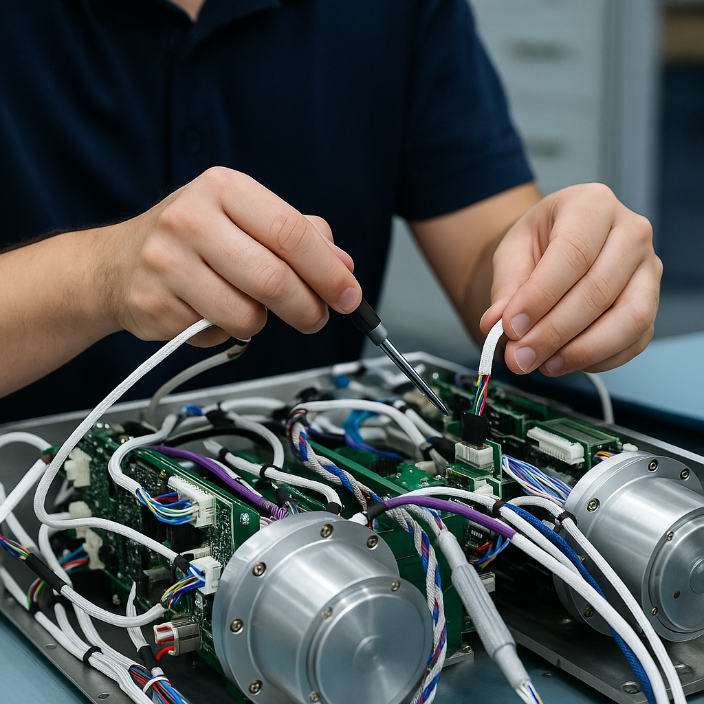 System integration across design, assembly and testing