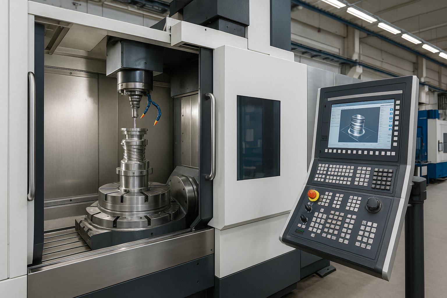 Precision CNC Machining Facility