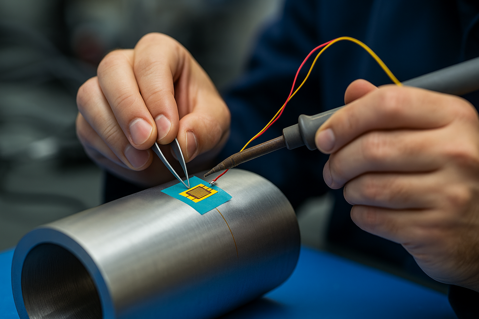 Strain Gauge Installation